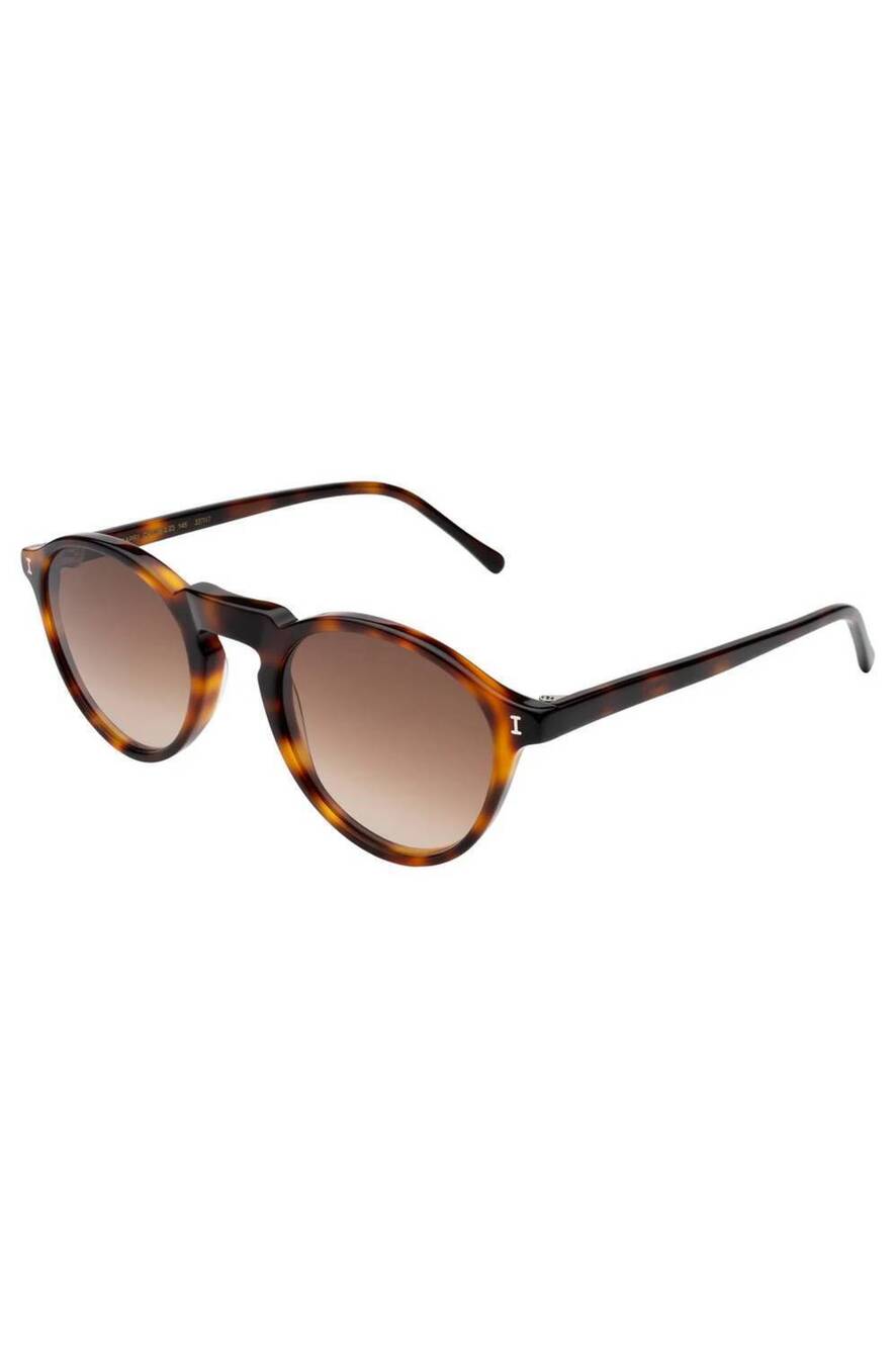 NEW ILLESTEVA women's capri sunglasses in havana/brown gradient
